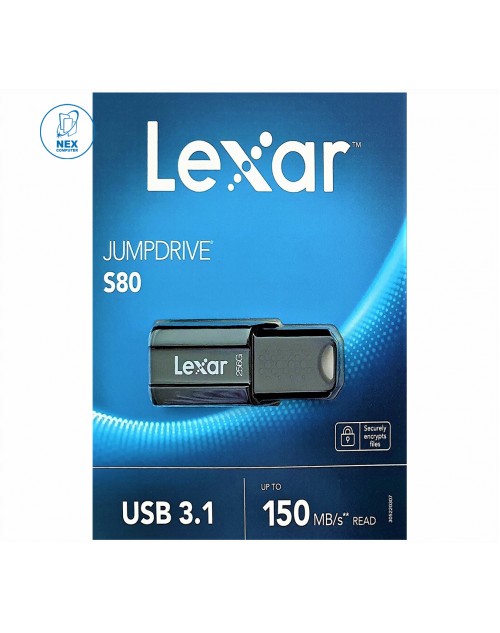 Lexar JumpDrive S80 128GB USB 3.1 Flash Drive